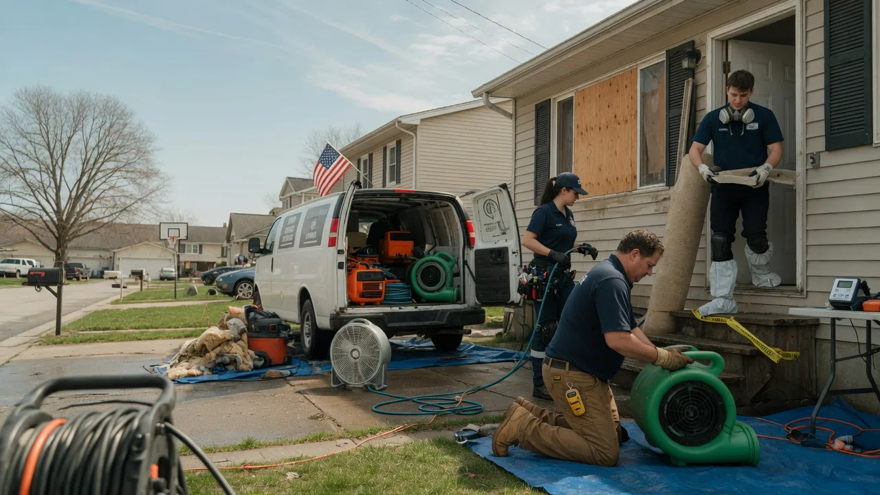 Water Damage Restoration in Millington, MI near me